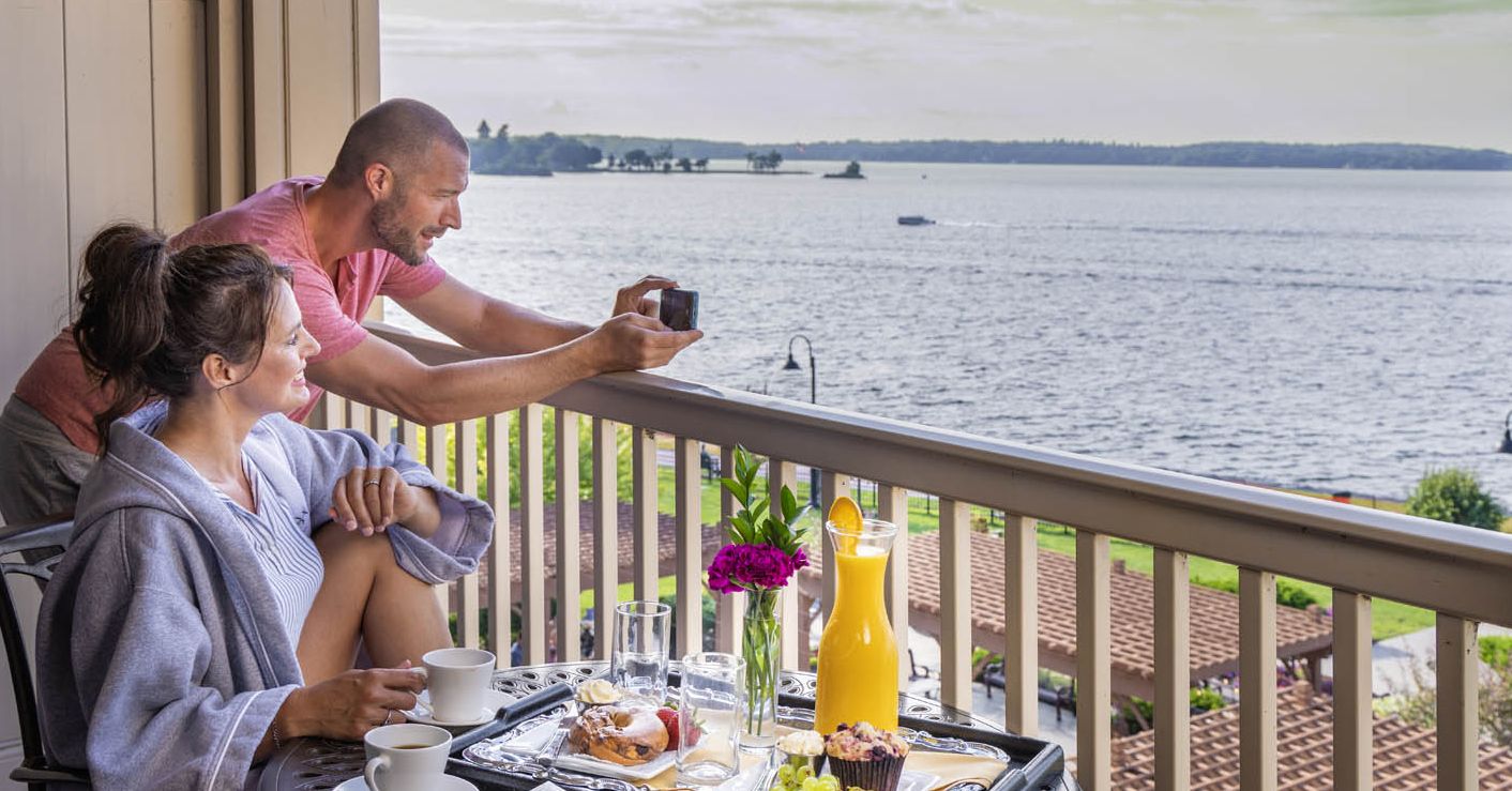 An image of the 1000 Islands Harbor Hotel in Clayton NY